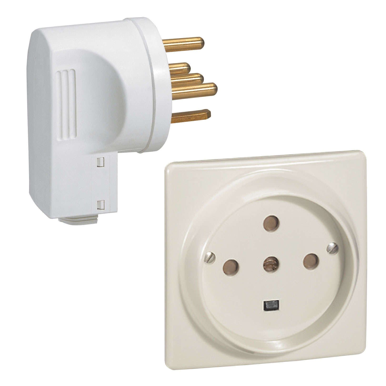 Розетка силовая до 32А 5 контактов, накладная WDL_055807_2